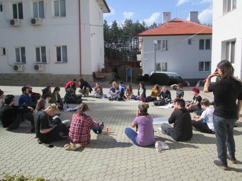 Bulgaria activist gathering -  workshop